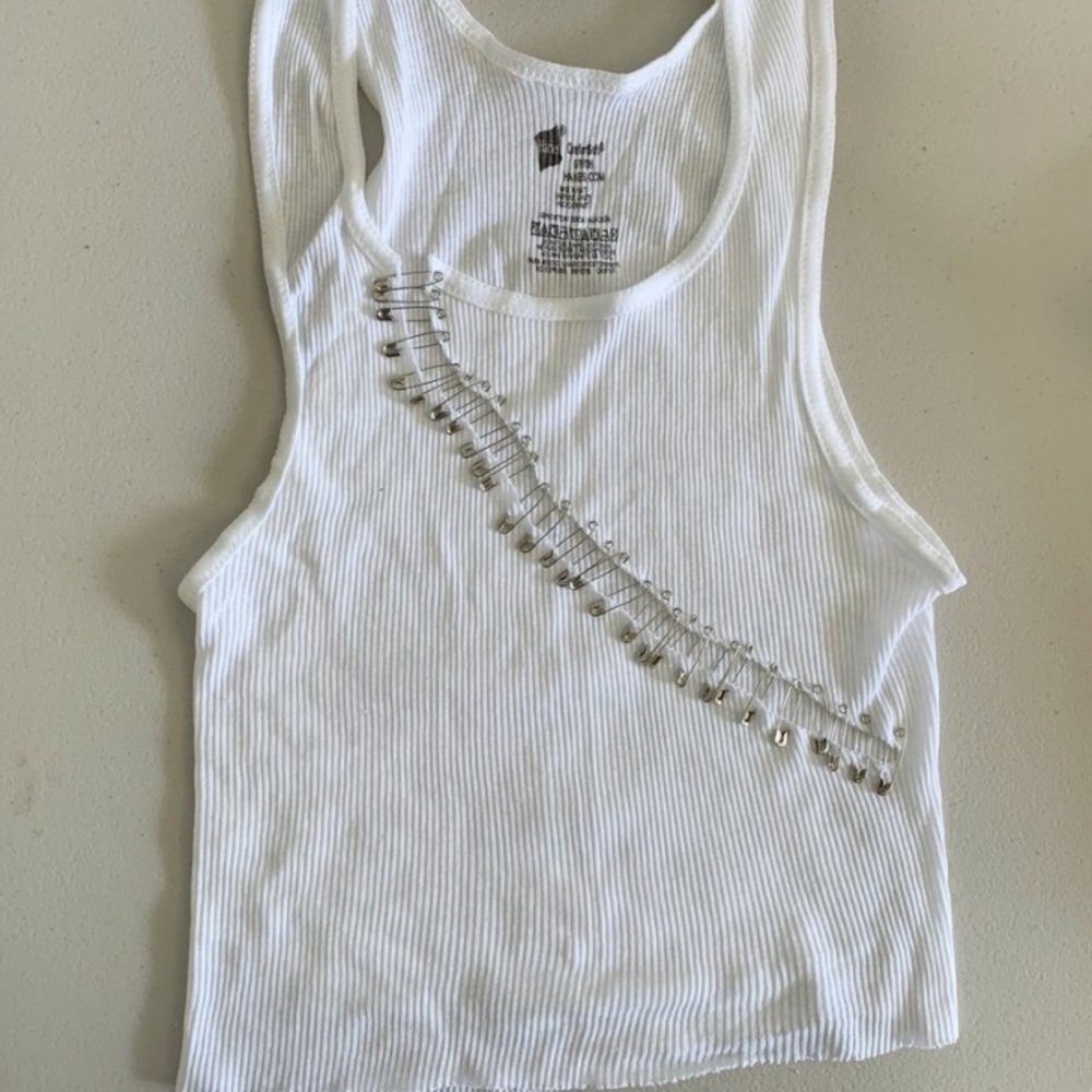 Hand Made Pin Tank Top